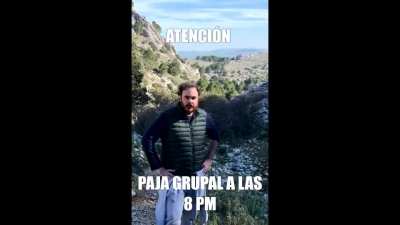 Atención paja grupal a las 8PM