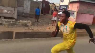 TikTok stunt