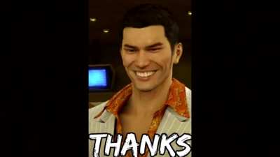 Yakuza shitposts but with Mr. Blue Sky