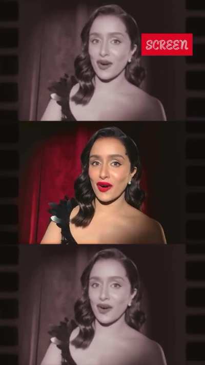 Shraddha Kapoor retro feels
