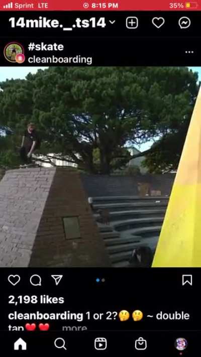 jesus christ. i know that trick was cool but you didnt have to destroy my hearing ends