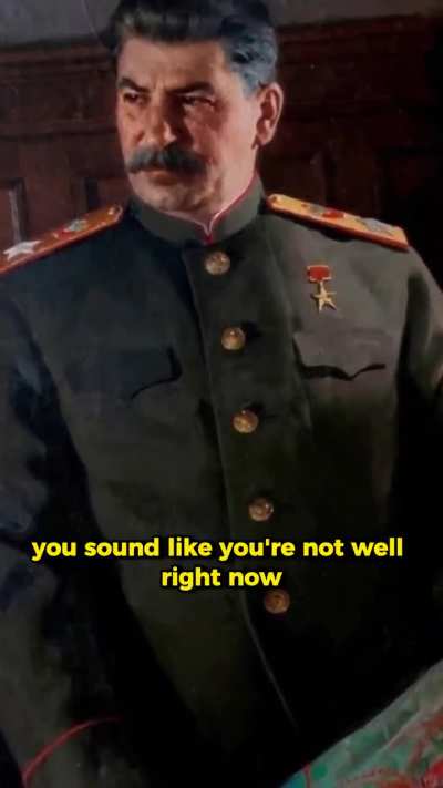 What Stalin did to a general who showed up drunk to a meeting will shock you.
