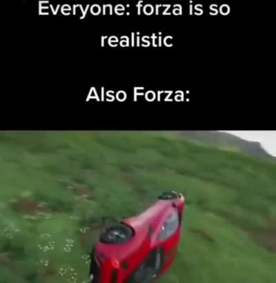 Everyone says forza horizon 4 is so realistic. Short vid for fun