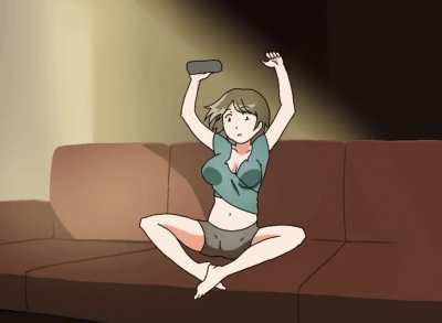 Trans<wbr>forma<wbr>tion-<wbr>on-so<wbr>fa [M Gamer --> F Basic Girl] by Rikeza