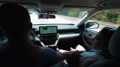Do you think you could manage to drive a car with one hand and give Kasey Kei a handjob with the other?
