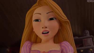 Rapunzel Footjob (Redmoa)