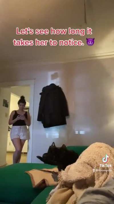 Pranking an Eagle Eyed GF