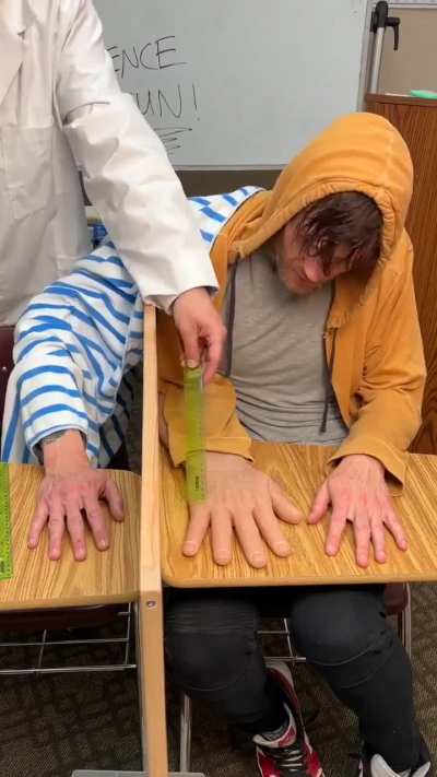 When illusion overcomes the brain.