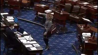Bisexual Democratic senator Kirsten Sinema 