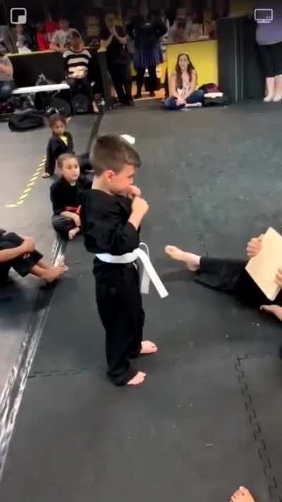 The kid's gonna remember this moment forever