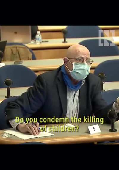 The US state department logic of “self defence” is only applicable to Israel. The right to self defence does not exist for Palestinians. Watch how US state department spokesperson refuses to condemn the death of 6 Palestinian children.