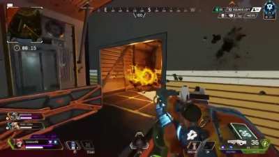 If you felt that a grenade hit you through a wall, it may have.(this lead to our fight being a loss).
