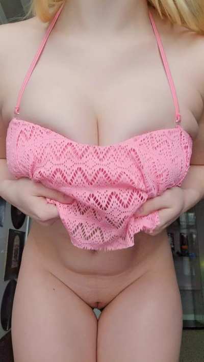 Quarantine hasn't been kind.. this bikini barely covers my DDDs