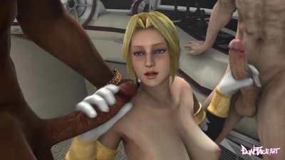 Elena double hand job (Dual<wbr>-Face<wbr>-Art) [Dead or Alive]
