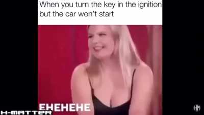 When u start the engin, but i dosent want to start car. Sorry for my bad english😅