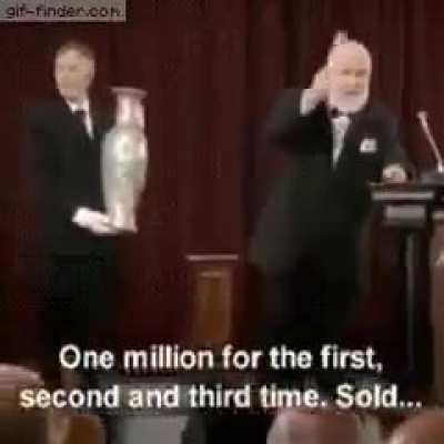 And the urn is yours for $1M
