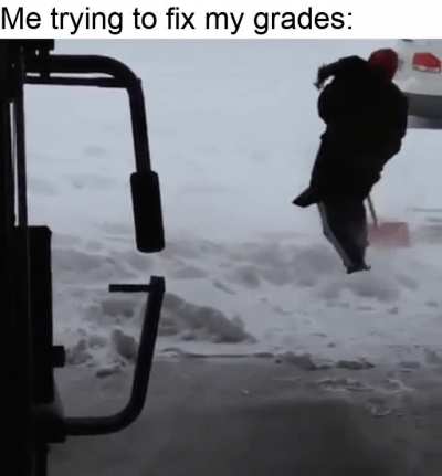 ..and not succeeding