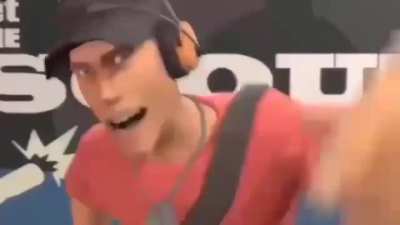 Meet the scout Intro but everything is grass