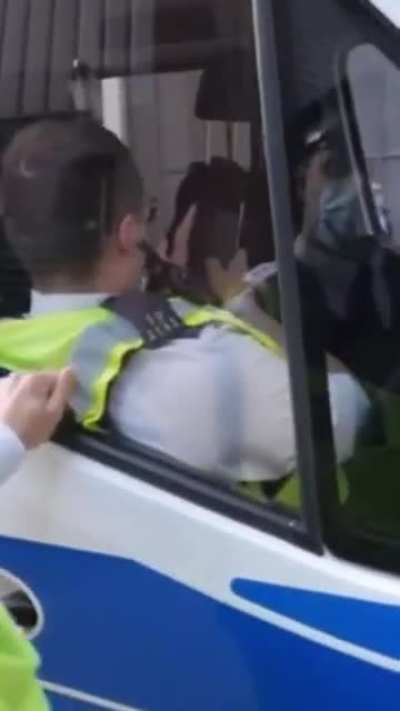 Someone got caught