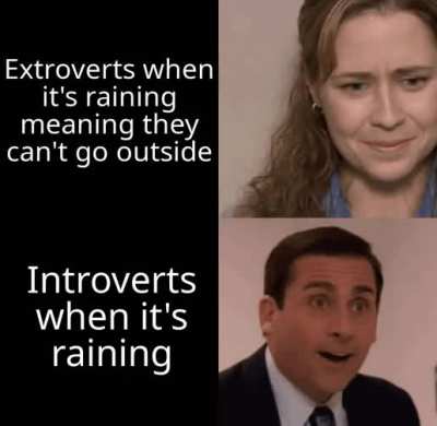 I like the rain