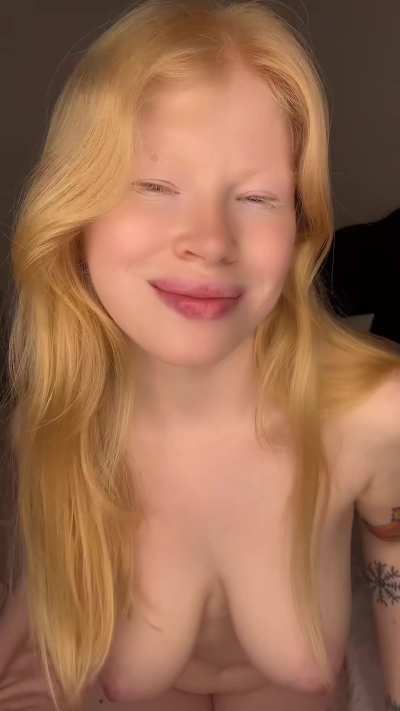 Have you ever tasted a redhead's tits before?