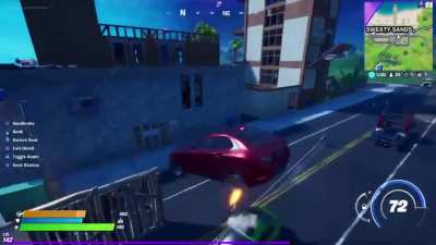 How to accidentally avoid incoming fire while driving