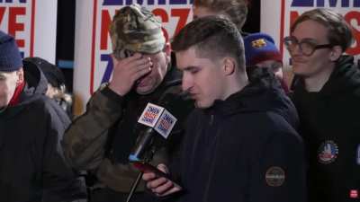 Wypowiedź jednego z uczestników spotkania z politykami PiS w ramach akcji 