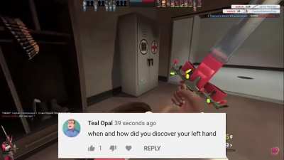 When and how did you discover your left hand?