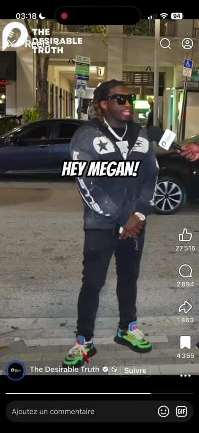 Meghan you left your jacket tho!