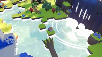 For so long I wanted to add a waterfall to my adventure / map creator game !