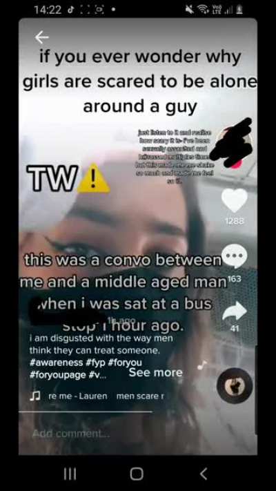 This recording of a man talking to an 18 year old