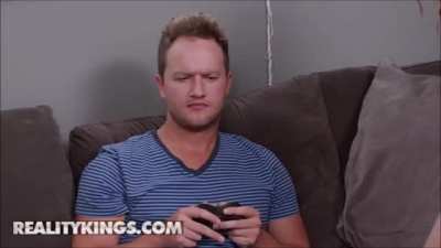 Hot Milf Cory Chase Joins 3some With Stepson & Nerdy Girl