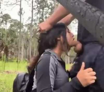 rough blowjob