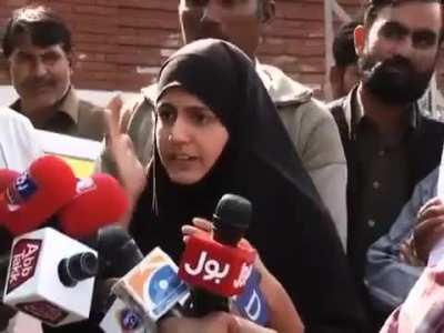 A Pakistani girl claims to be Donald Trump's daughter, saying in Urdu that she's a Muslim and Punjabi, but her father is Trump. She adds that Melania didn't treat her well, so her mother brought her back to Pakistan.
