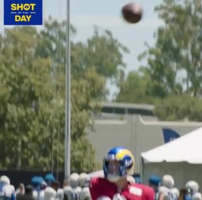 Another angle of Staffords no look pass to ARob