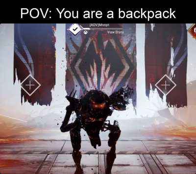 Backpack? More like No-pack (sry if I am late)