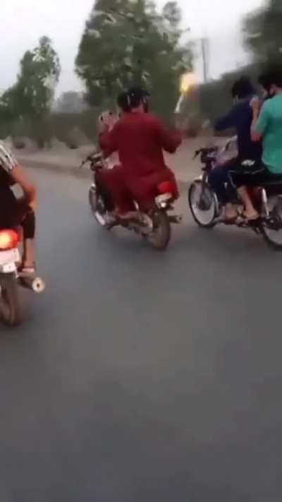 Just another day in Pakistan.