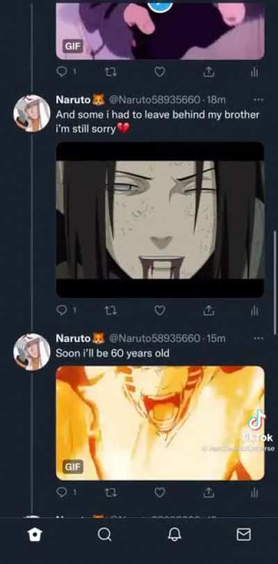 I grew up watching naruto so this kinda made me cry a lil 😅