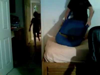 We have all seen the original clip but have you seen what happens after?