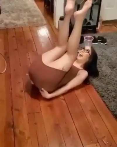 Balancing a cup…