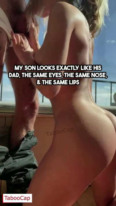 Hot Blonde Mom Sucks Her Own Son to Get Back at Her Cheating Husband (cheat)