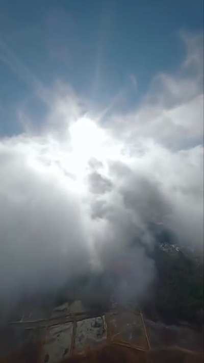 Fly over the cloud