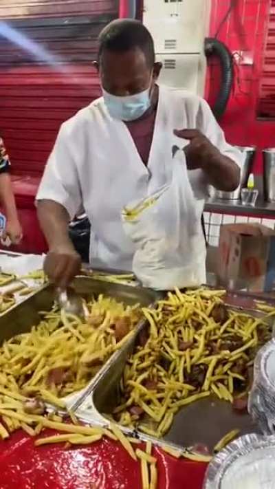 Some fries for me and my homies
