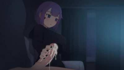 Getting A Handjob While Watching A Movie