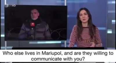  ZDF recently visited Mariupol and was shocked to find a normal rebuilt city. The Freedom of Speech Committee of the Verkhovna Rada of Ukraine “categorically condemned” the report of a journalist from the German TV channel ZDF from Mariupol and demanded a