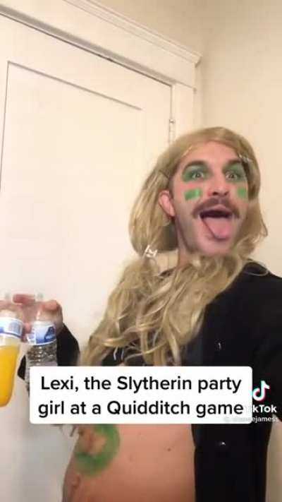 Slytherin party girl