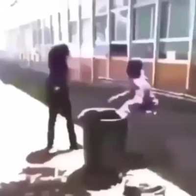 A small fight between friends
