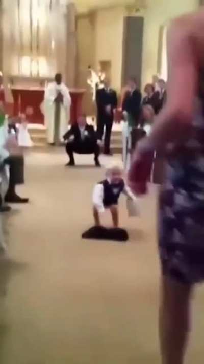 Best man at the wedding