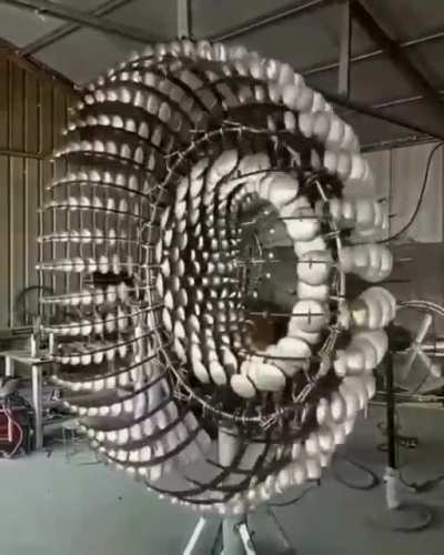 This amazing Kinetic Sculpture
