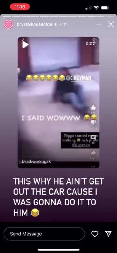 On this Twisted Tuesday: Lee Drilly’s GF talks crazy after getting the dust punched out of her